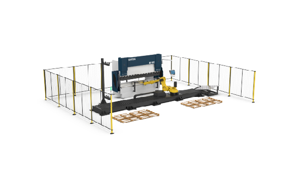 Dobladora CNC asistida por robot